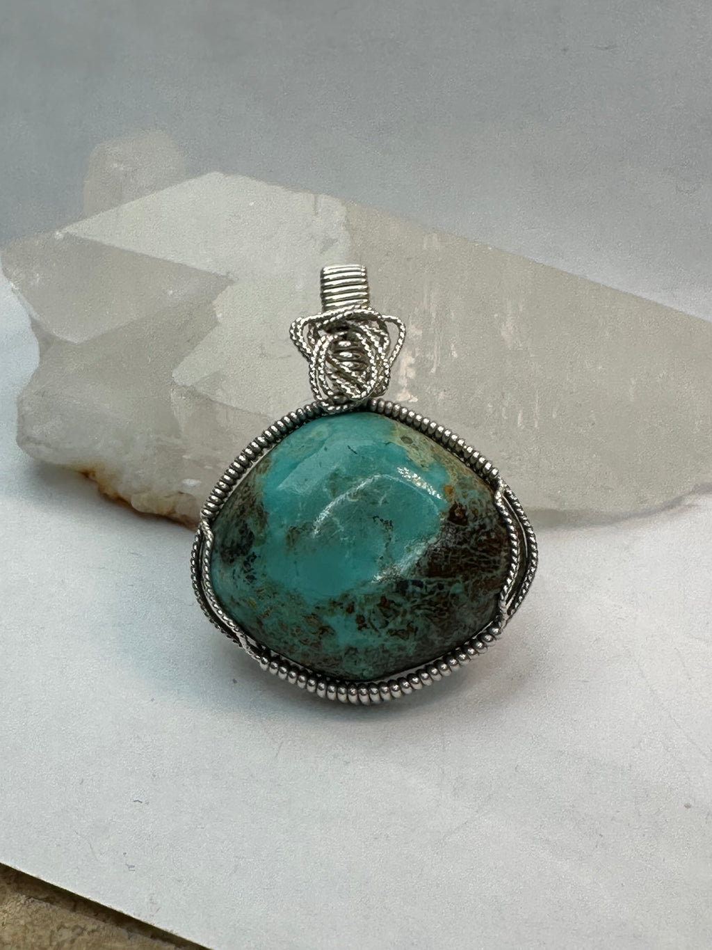 Coming soon "Turquoise Whisper Pendant" — Arizona Turquoise